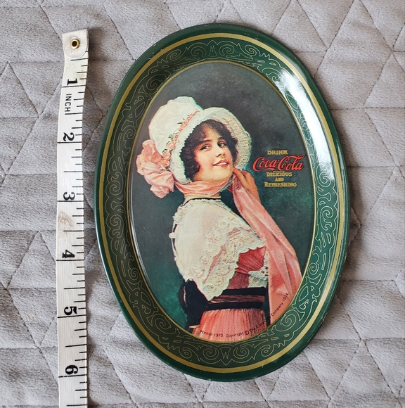 Vintage printed 1973 Coca-Cola Betty Change Tray - Picture 3 of 5